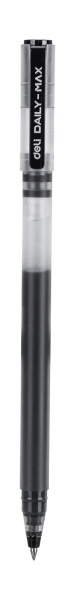 Ручка гелев. Deli Daily Max EG16-BK черный/прозрачный d=0.5мм черн. черн.