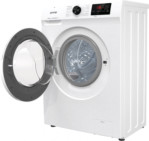 Стиральная машина Gorenje WHE60SFS с паром класс: A+++ загр.фронтальная макс.:6кг белый