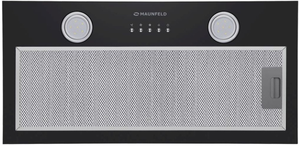 Вытяжка встраиваемая Maunfeld TRAPEZE 602M черный управление: кнопочное (1 мотор)