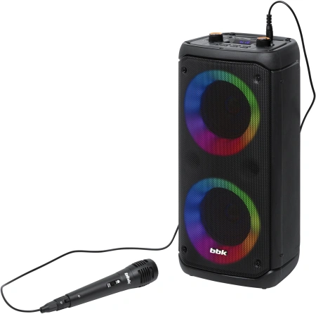Колонки BBK BTA4020 2.0 черный 20Вт портативные