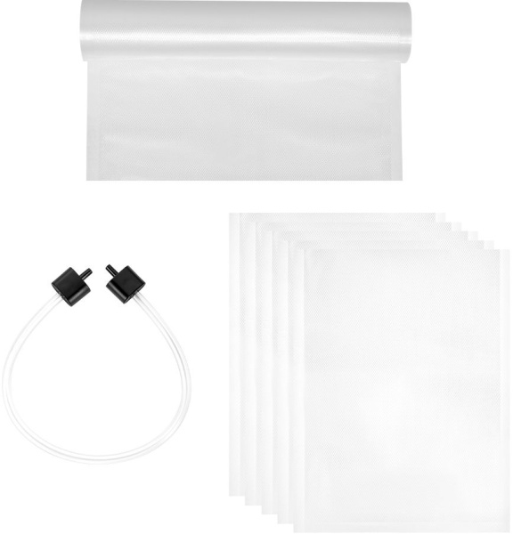 Вакуумный упаковщик Kitfort КТ-1532 130Вт черный/серебристый