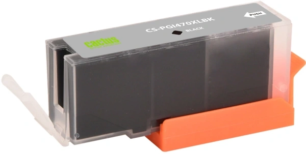 Картридж струйный Cactus CS-PGI470XLBK PGI-470XLBK черный пигментный (21.4мл) для Canon MG5740/MG6840/MG7740