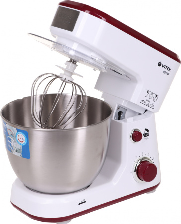 Миксер планетарный Vitek VT-1432 900Вт белый