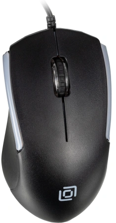 Мышь Оклик 245M черный оптическая (1000dpi) USB (3but)