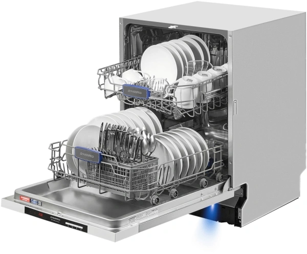 Посудомоечная машина встраив. Maunfeld MLP-122D Light Beam 2100Вт полноразмерная