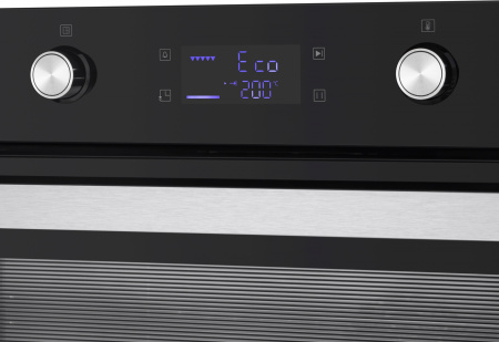 Духовой шкаф Электрический Maunfeld AEOH.749B черный/нержавеющая сталь