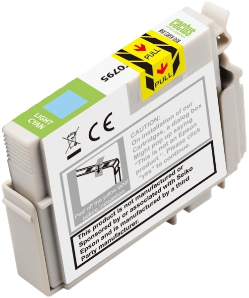 Картридж струйный Cactus CS-EPT0795 светло-пурпурный (13.8мл) для Epson Stylus Photo 1400/1500/PX700/710