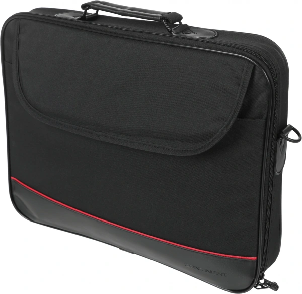Сумка для ноутбука 15.6" Continent CC-100 BK черный/красный полиэстер