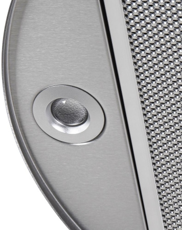 Вытяжка каминная Maunfeld Lee Light Isla 35 Inox нержавеющая сталь управление: кнопочное (1 мотор)