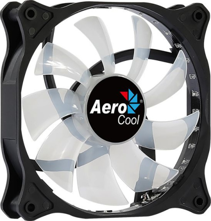 Вентилятор Aerocool Cosmo 12 120x120mm 4-pin(Molex)24dB 160gr LED Ret