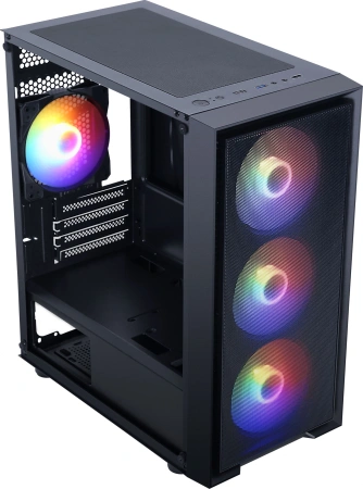 Корпус Accord M203 черный без БП ATX 2xUSB2.0 1xUSB3.0 1xUSB3.1 audio bott PSU