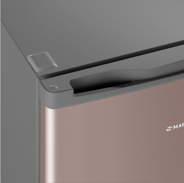 Холодильник Maunfeld MFF83GD золотистый/серый (однокамерный)