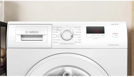 Стиральная машина Bosch Serie 2 WGE02400SN пан.англ. класс: A загр.фронтальная макс.:7кг белый