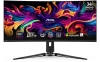 Монитор MSI 34" MAG 341CQP QD-OLED OLED 2K чер 0.03ms HDMI DP USB M/M HAS 175Hz 250cd Cur