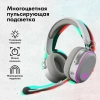 Наушники с микрофоном GMNG GG-HS405W белый мониторные BT/Radio/3.5mm оголовье (1899880)
