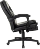 Кресло руководителя Бюрократ CH-868N-BF черный эко.кожа крестов. пластик подст.для ног