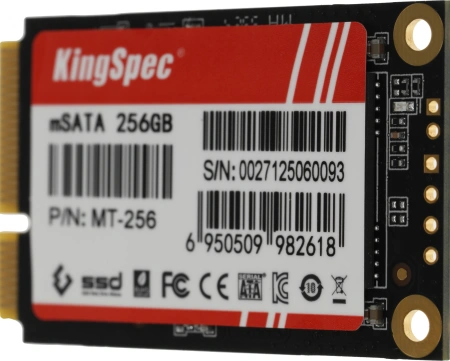 Накопитель SSD Kingspec mSATA 256Gb MT-256 MT Series mSATA