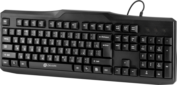 Клавиатура Оклик 170M черный USB
