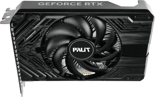 Видеокарта Palit PCI-E 4.0 RTX4060 STORMX NVIDIA GeForce RTX 4060 8Gb 128bit GDDR6 1830/17000 HDMIx1 DPx3 HDCP Ret