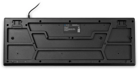 Клавиатура Оклик 115M черный USB (подставка для запястий) (1678098)