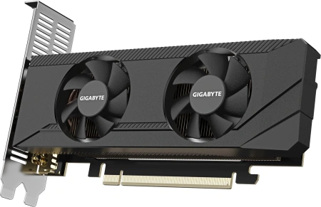 Видеокарта Gigabyte PCI-E 4.0 GV-N3050OC-6GL NV RTX3050 6Gb 96bit GDDR6 1477/14000/HDMIx2/DPx2/HDCP