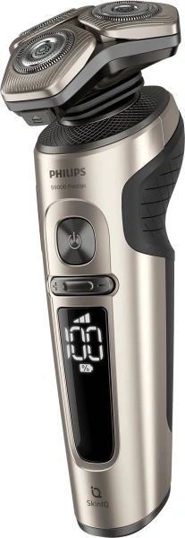 Бритва роторная Philips SP9883/36 реж.эл.:3 питан.:аккум. золотистый/черный