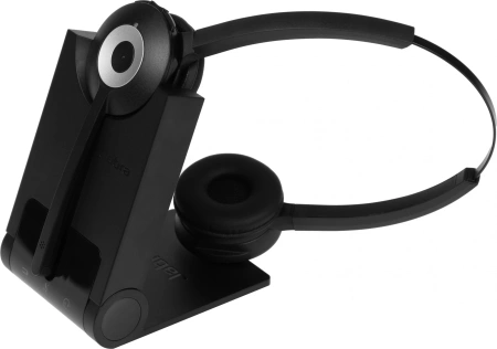 Наушники с микрофоном Jabra Pro 920 Duo черный накладные DECT (920-29-508-101)
