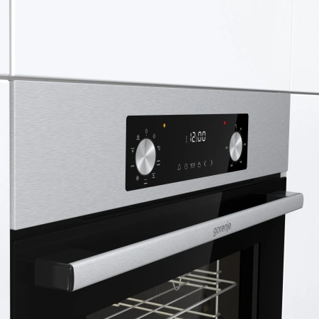 Духовой шкаф Электрический Gorenje BO6737E02NX черный