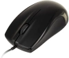 Мышь Оклик 185V2 черный оптическая (1200dpi) USB для ноутбука (3but)