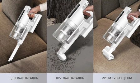 Пылесос Polaris PVCSDC 2002 500Вт белый/серебристый