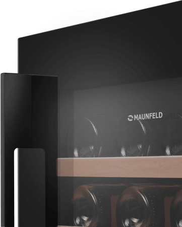 Винный шкаф Maunfeld MBWC-92D36 2-хкамерн. черный (КА-00018706)