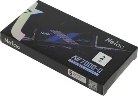 Накопитель SSD Netac PCIe 4.0 x4 2TB NT01NV7000Q-2T0-E4X NV7000Q M.2 2280