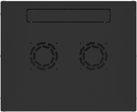 Шкаф коммутационный NTSS Lime (NTSS-WL9U5560GS-BL) настенный 9U 550x600мм пер.дв.стекл несъемн.бок.п