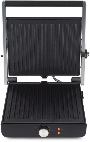 Электрогриль Hyundai HYG-2044 2000Вт черный/черный