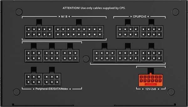 Блок питания PcCooler ATX 850W P5-YS850-G1F Gen.5 80+ gold (20+4pin) APFC 135mm fan 12xSATA Cab Manag RTL