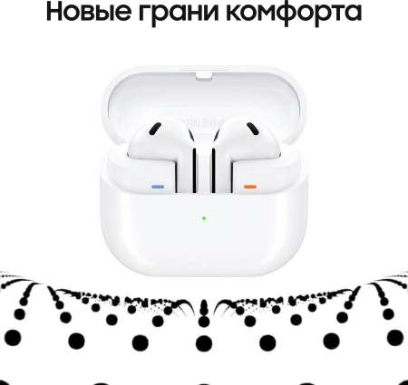 Гарнитура вкладыши Samsung Galaxy Buds 3 белый беспроводные bluetooth в ушной раковине (SM-R530NZWACIS)