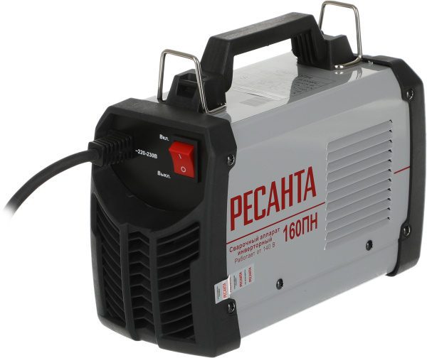 Сварочный аппарат Ресанта САИ-160ПН инвертор ММА DC 6.5кВт