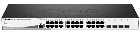 Коммутатор D-Link DGS-1210-28/ME/A2 24G 4SFP управляемый