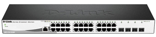 Коммутатор D-Link DGS-1210-28/ME/A2 24G 4SFP управляемый