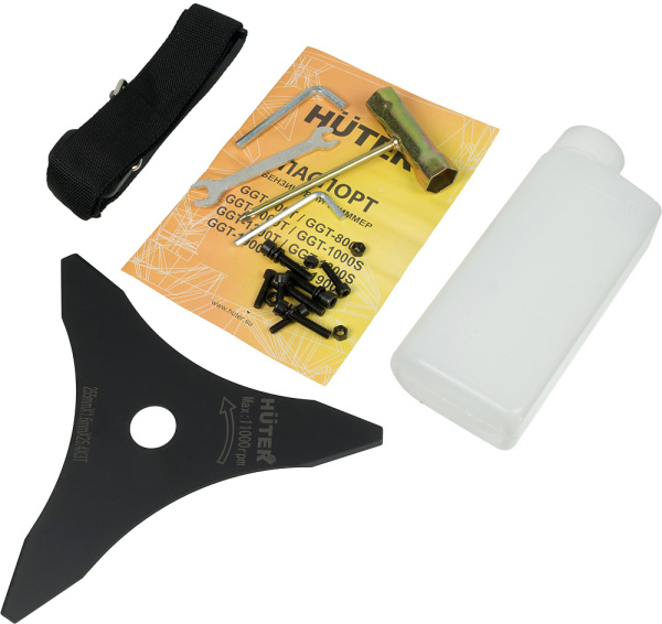 Триммер бензиновый Huter GGT-800T 800Вт 1.1л.с. реж.эл.:леска