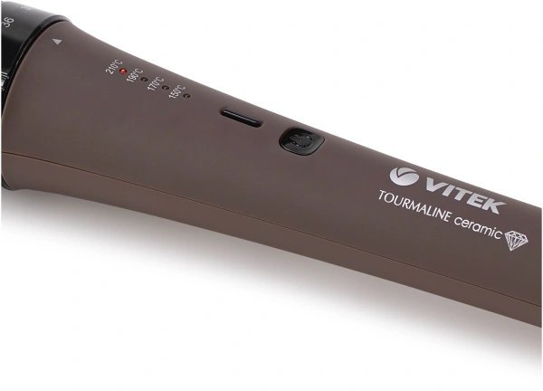 Щипцы Vitek VT-2521 70Вт разноцветный макс.темп.:210С покрытие:титаново-турмалиновое