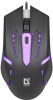 Мышь Defender Flash MB-600L черный оптическая 1200dpi USB 3but (52600)