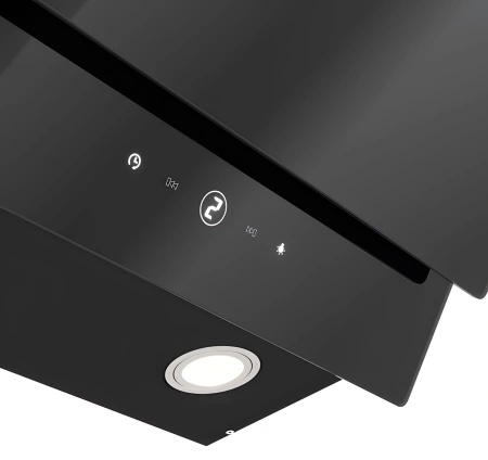 Вытяжка каминная Elikor Vertex ВК50 черный управление: сенсорное (1 мотор)