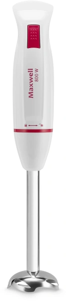 Блендер погружной Maxwell MW-1172 800Вт белый