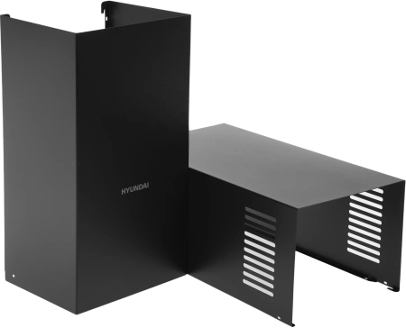 Вытяжка каминная Hyundai HGH 6830 BG черный управление: кнопочное (1 мотор)