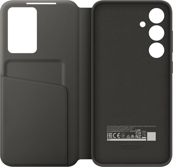 Чехол (флип-кейс) Samsung для Samsung Galaxy S24 FE Wallet Case черный (EF-ZS721CBEGRU)