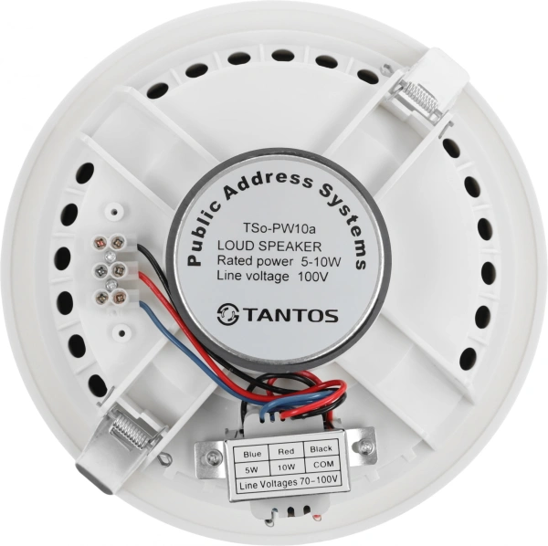Громкоговоритель Tantos TSo-PW10a потолочный 10Вт белый (00-00026419)
