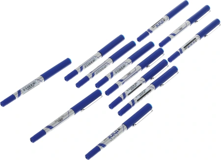 Ручка роллер Deli Think (EQ20030) синий d=0.5мм син. черн. одноразовая ручка стреловидный пиш. наконечник линия 0.35мм