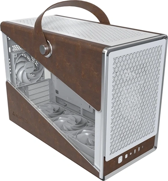 Корпус Montech Heritage PRO (W) белый без БП mATX 4x120mm 2x140mm 2xUSB3.0 audio bott PSU