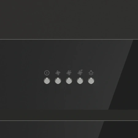 Вытяжка козырьковая Gorenje WHI626E6B черный управление: кнопочное